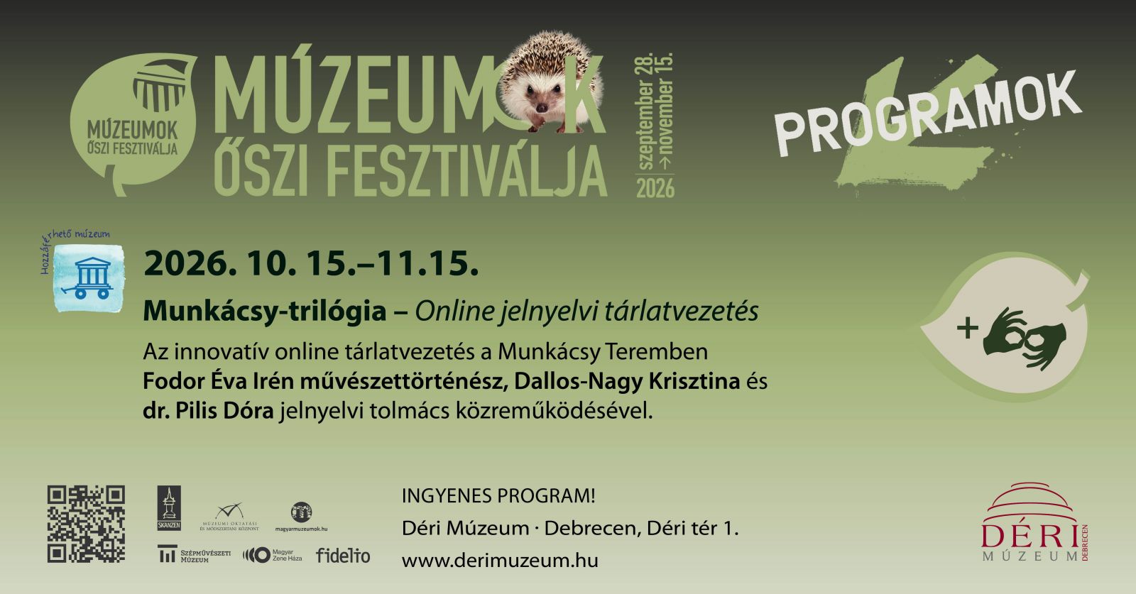 Elkezdődött a Múzeumok Őszi Fesztiválja